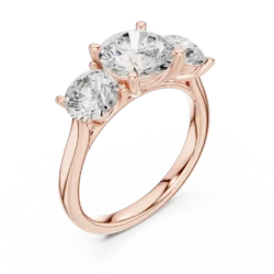 Three-Stone Diamond Ring