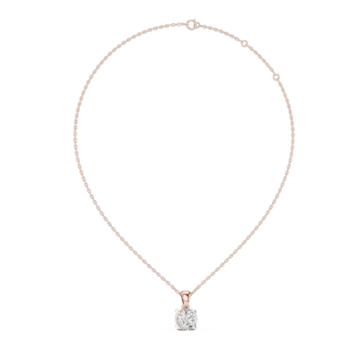 Classic Solitaire Diamond Pendant