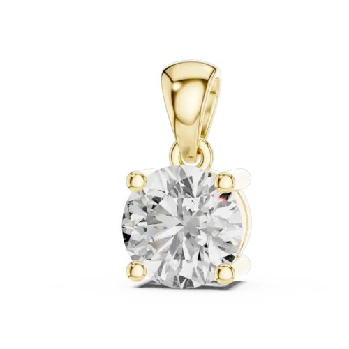 Classic Solitaire Diamond Pendant