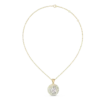 Elegant Round Diamond Pendant