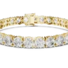 FBR0095-2 (1)-01@Y-#viwe4_result Elegant 6.8-Inch Round Diamond Bracelet
