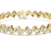Elegant 7-Inch Bracelet with Round 3.80 mm Diamonds