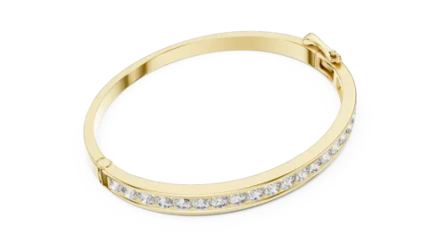 Channel Set Diamond Bracelet with 3.50 mm Rounds