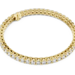 Elegant Round Diamond Bracelet