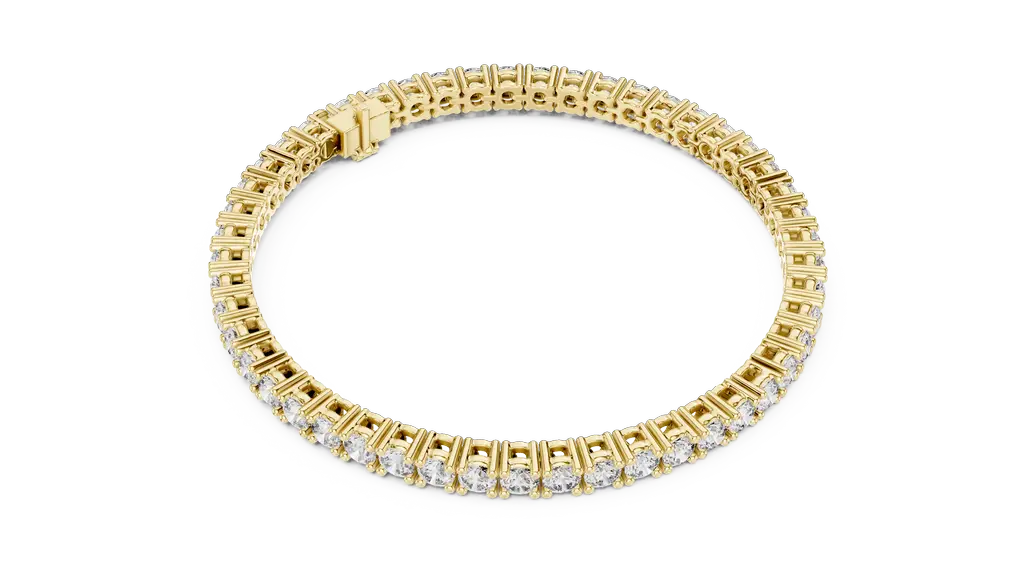 Elegant Round Diamond Bracelet