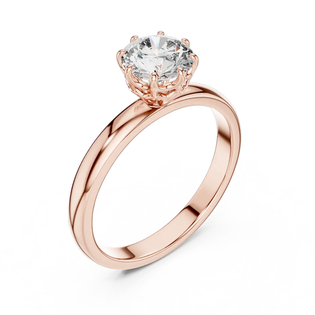 Classic Solitaire Diamond Ring with Refined Elegance