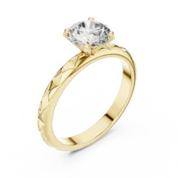 Elegant Solitaire Diamond Ring