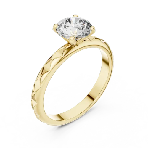 Elegant Solitaire Diamond Ring