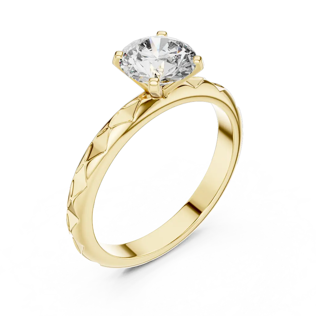 Elegant Solitaire Diamond Ring
