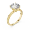 LR-0026-01@Y-#viwe2_result Statement Solitaire Diamond Ring With 9.10 mm Stone