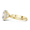Classic Solitaire Golden Ring with 9.90MM Center Diamond