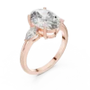 LR-0054-01@R-#viwe2_result Oval Diamond Ring with Side Pear Cuts